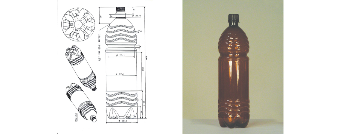 Пэт бутылка 1,5 л от компании Pet-Expert пэт бутылка 1.5 литра