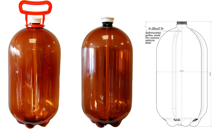 Пластиковые кеги для пива 30 литров